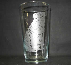 Etched Glass Item