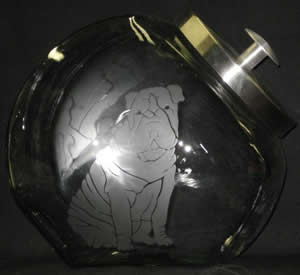 Etched Glass Item