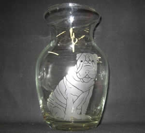 Etched Glass Item