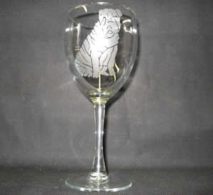 Etched Glass Item